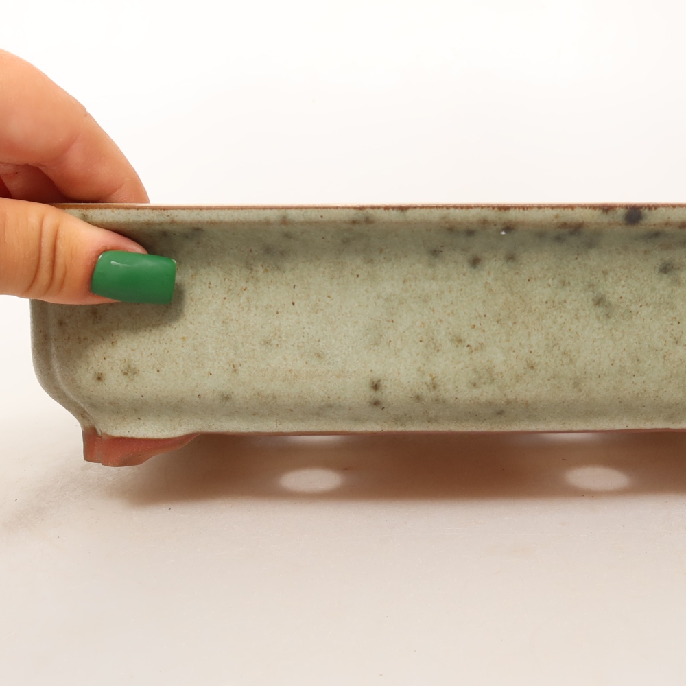 Ceramic Bowl  24.5 x 17.5 x 6 cm, beige