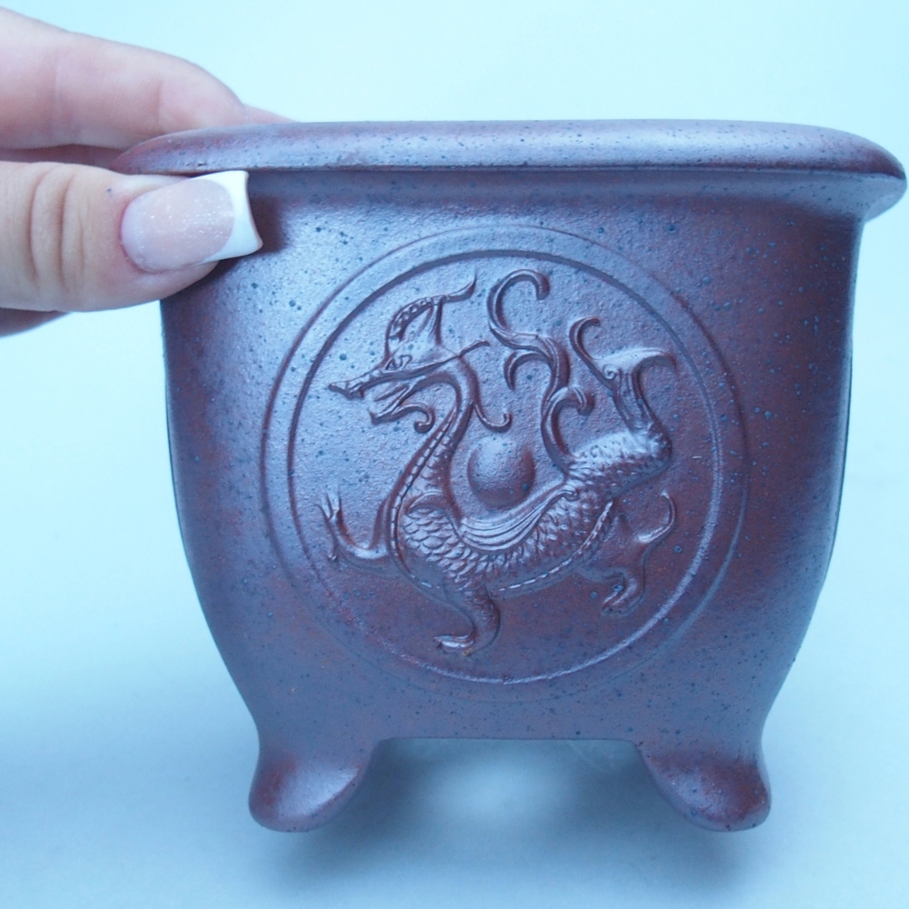 Bowl 12,5 x 12,5 x 10 cm brown