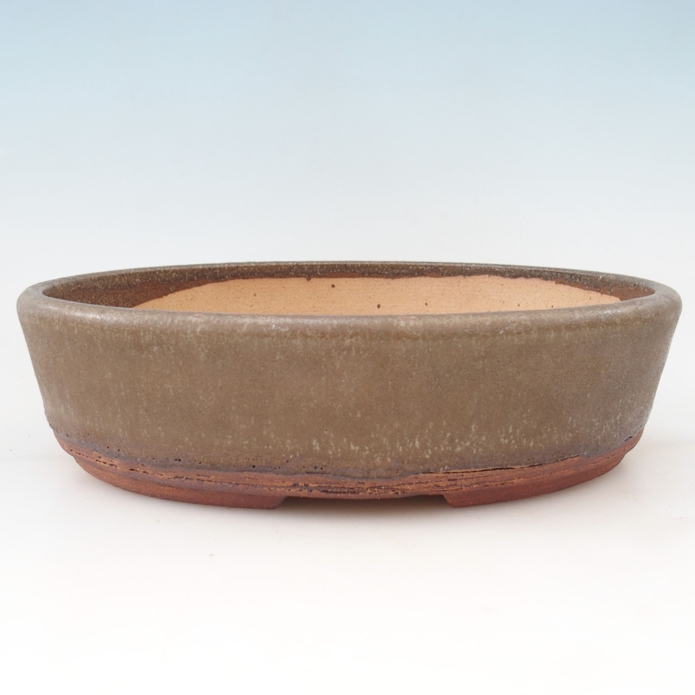 Bonsai bowl 28,5 x 22 x 7 cm , colour brown