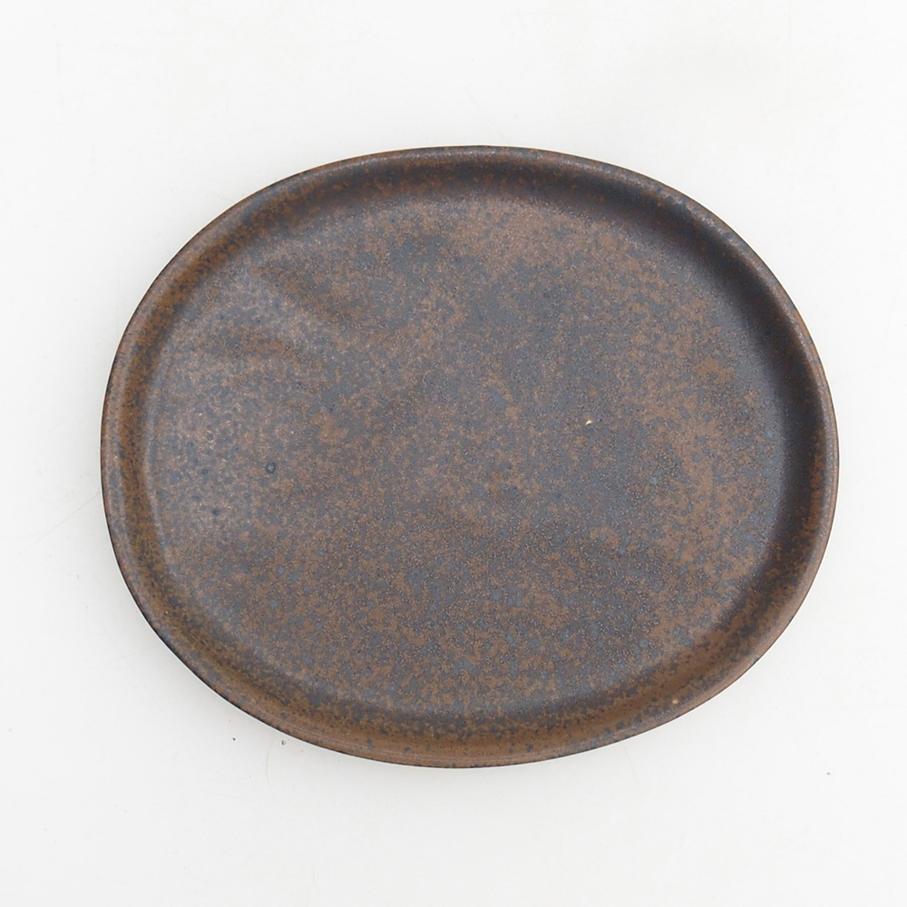 Ceramic bowl H30 - 12,5 x 10,5 x 1 cm - brown