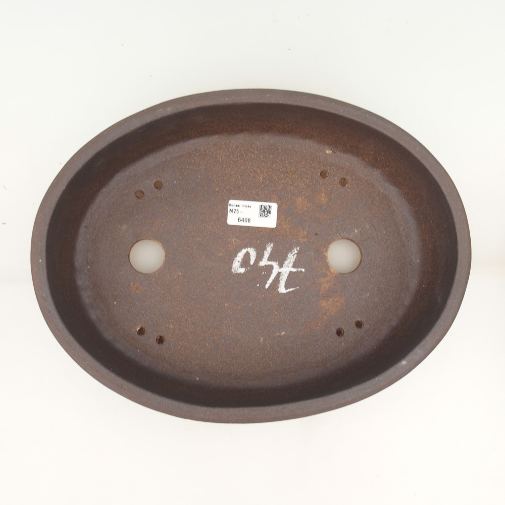 Bonsai bowl 32 x 24,5 x 8 cm , colour brown