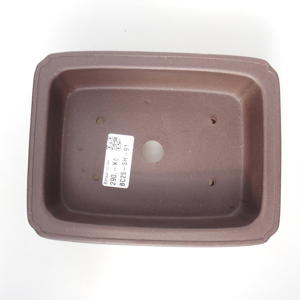 Bowl 17,5 x 13,5 x 5,5 cm brown