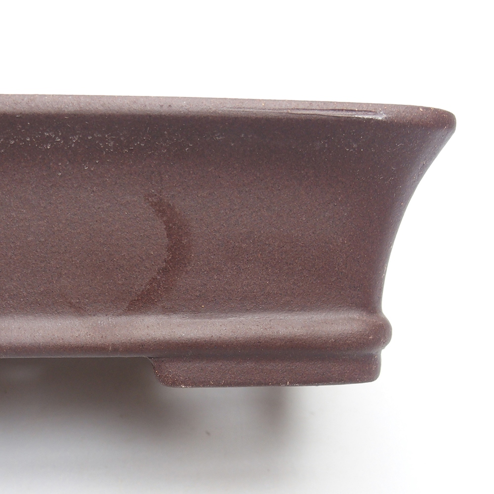 Bowl 19 x 14 x 6 cm brown