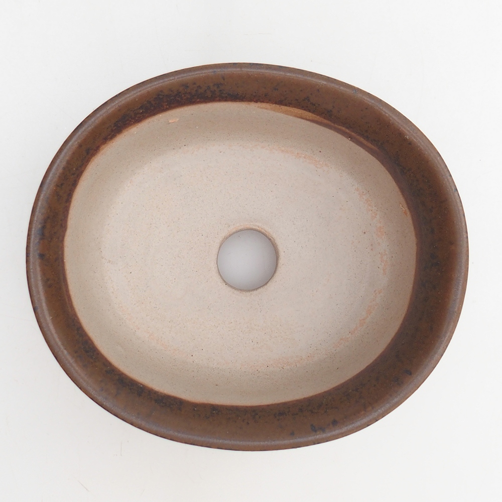 Bonsai bowl H30 - 12 x 10,5 x 5,5 cm. - brown