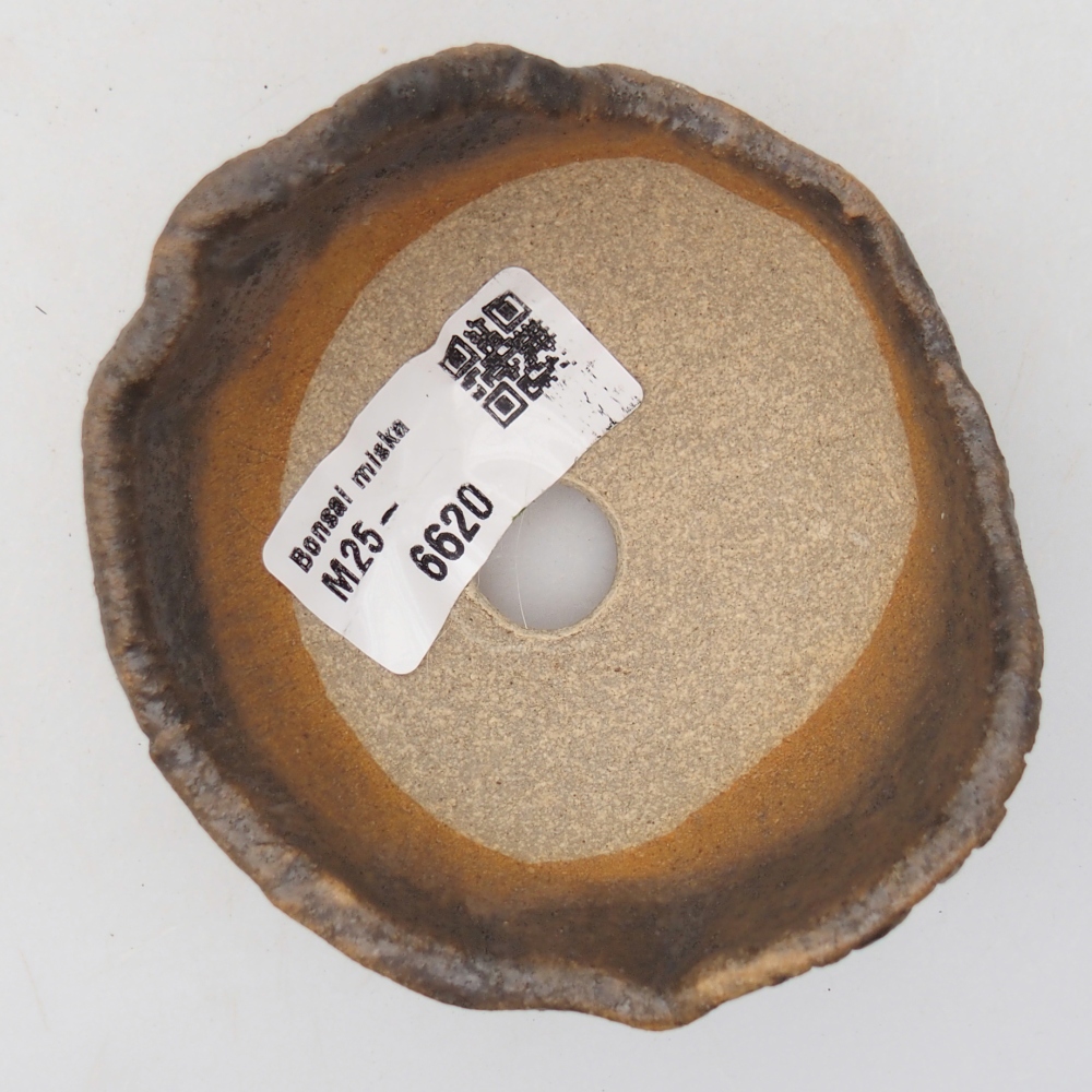 Ceramic Shell 8,5 x 8,5 x 7 cm , colour brown