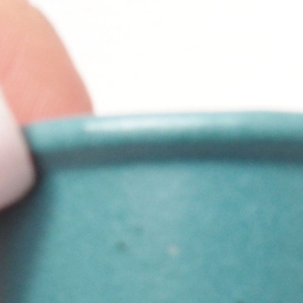 Ceramic bonsai bowl 4,5 x 4,5 x 2,5 cm, color blue