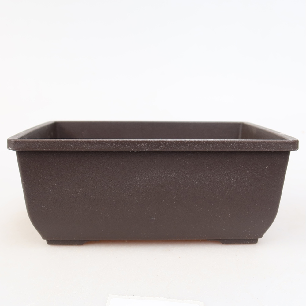 MP-1 Brown Plastic Bonsai Pot - 15 x 11 x 6 cm