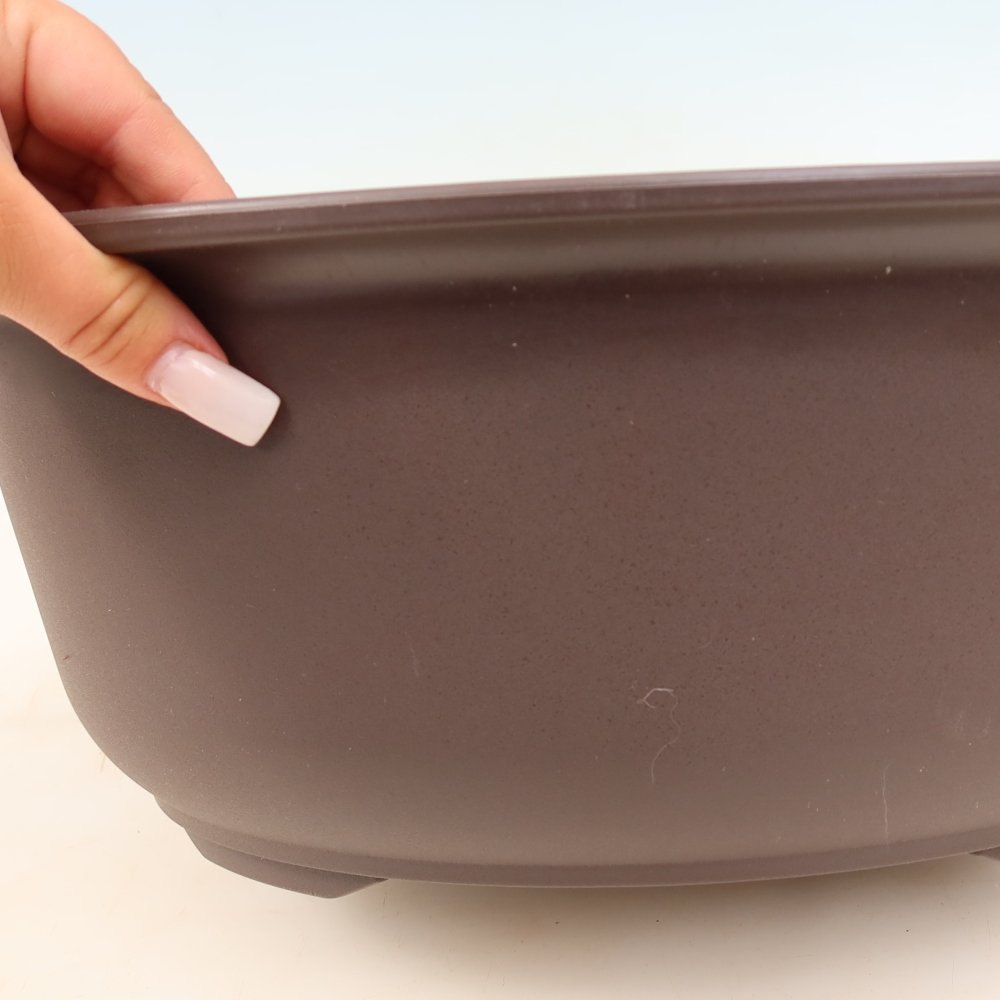 MP-30 Brown Plastic Bonsai Pot - 39 x 30 x 14.5 cm