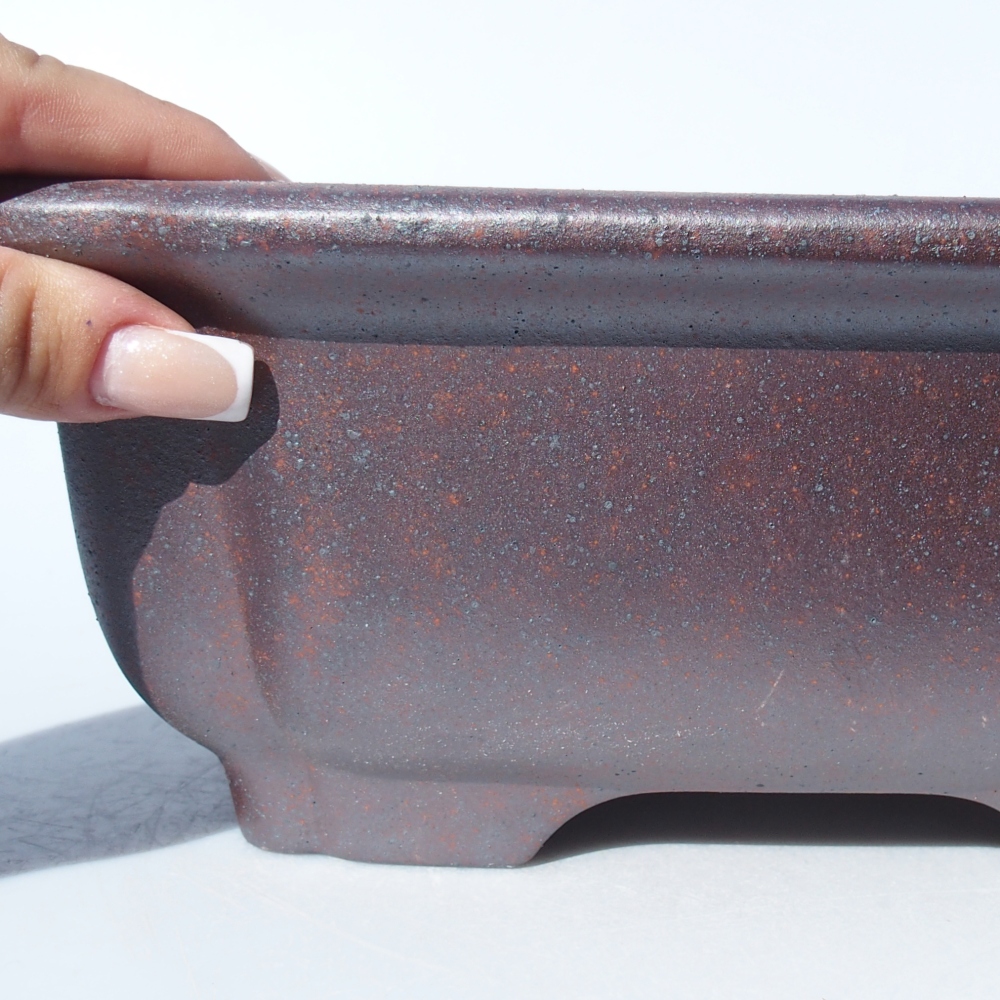 Bowl 25 x 21 x 10 cm brown