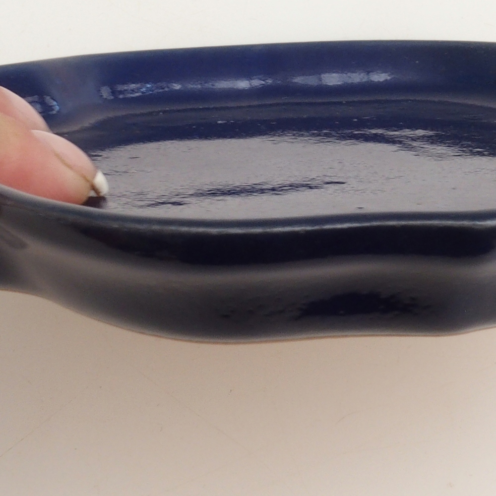 Ceramic bowl H06 - 14 x 14 x 1.5 cm - blue