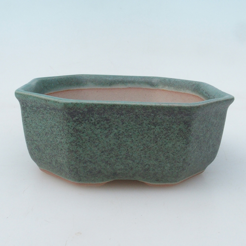 Bonsai bowl + saucer H01 - 12x9x5 cm