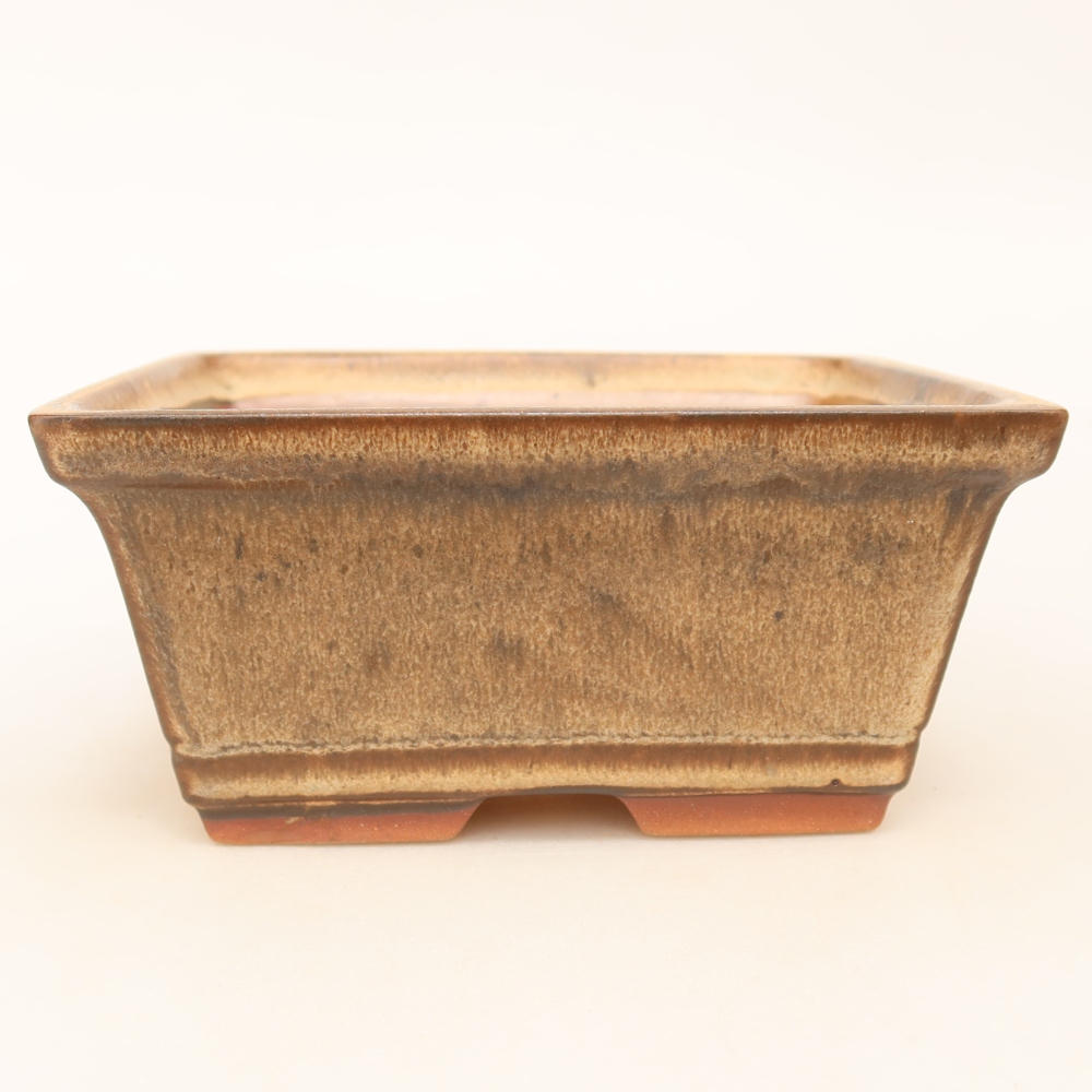 Ceramic Bowl  14.5 x 12.5 x 7 cm, brown