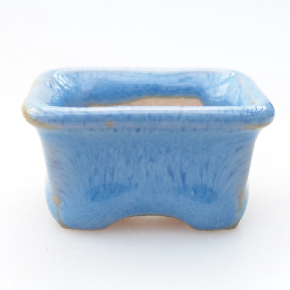 Mini bonsai bowl 3 x 2,5 x 2 cm, colour blue