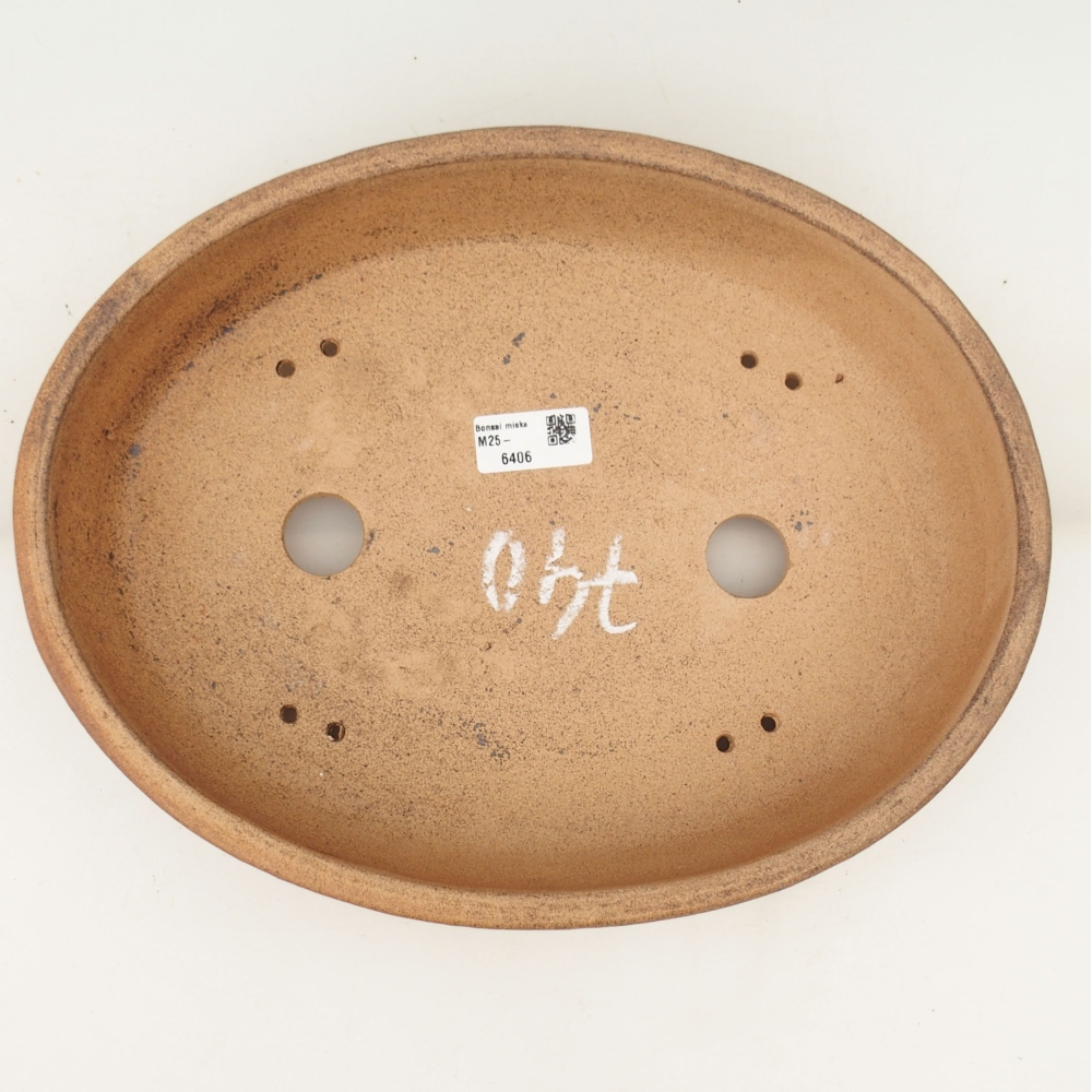Bonsai bowl 32,5 x 25 x 8 cm , colour brown