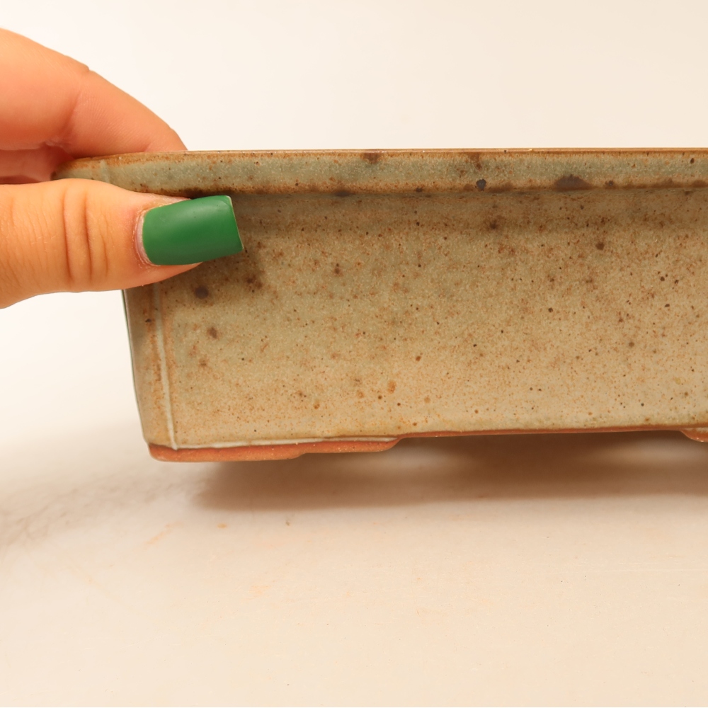 Ceramic Bowl, 20 x 15.5 x 5.5 cm, beige