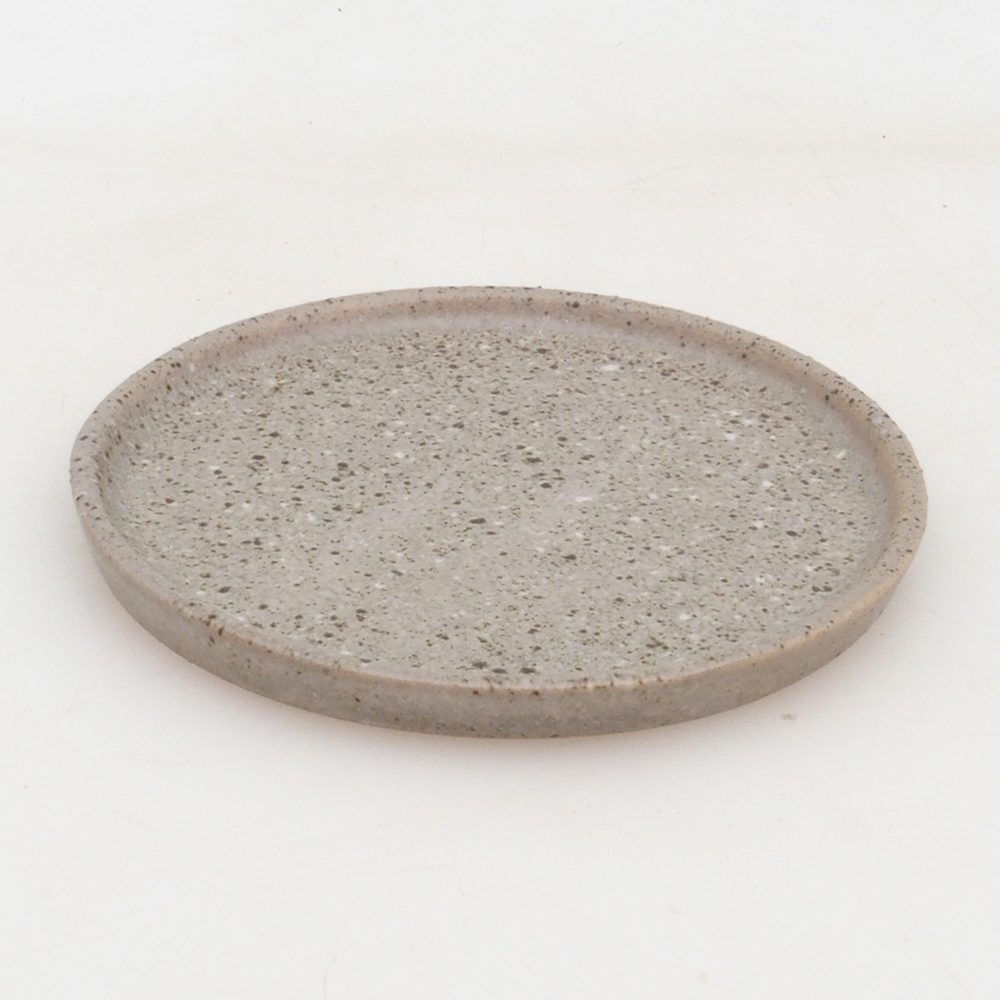 Bonsai bowl round D6-M - 11 x 11 x 1 cm - beige