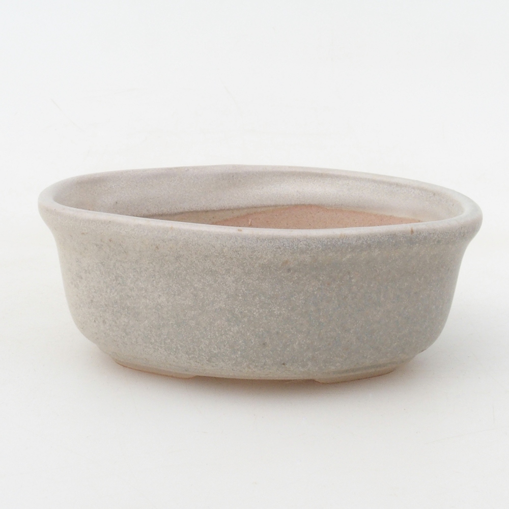 Bonsai bowl H05 - 11 x 8 x 4 cm. - beige