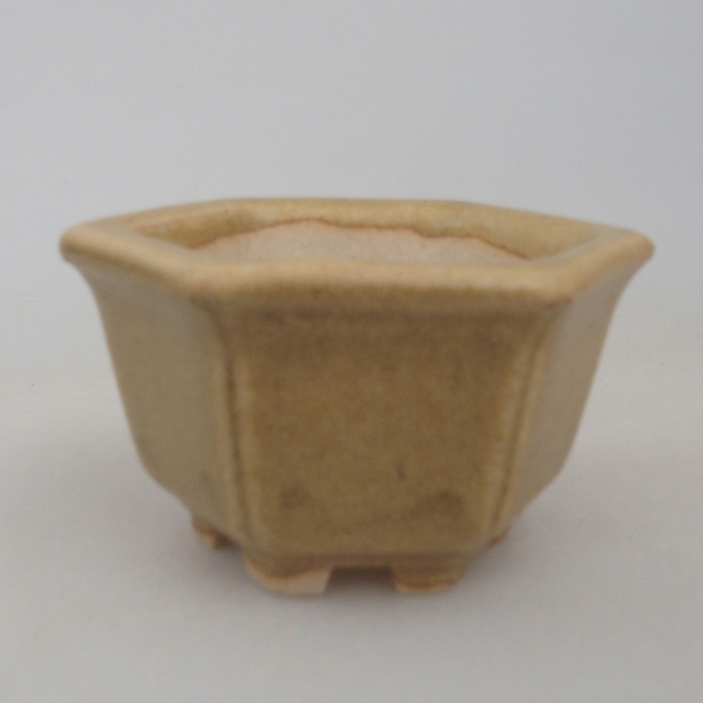 Mini bonsai bowl 5 x 4,5 x 3 cm, color brown