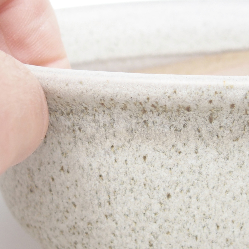 Bonsai bowl H30 - 12 x 10,5 x 5,5 cm. - beige