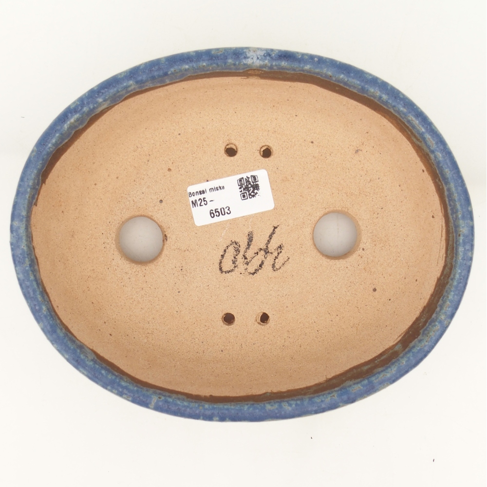 Bonsai bowl 20 x 16 x 6,5 cm , colour blue