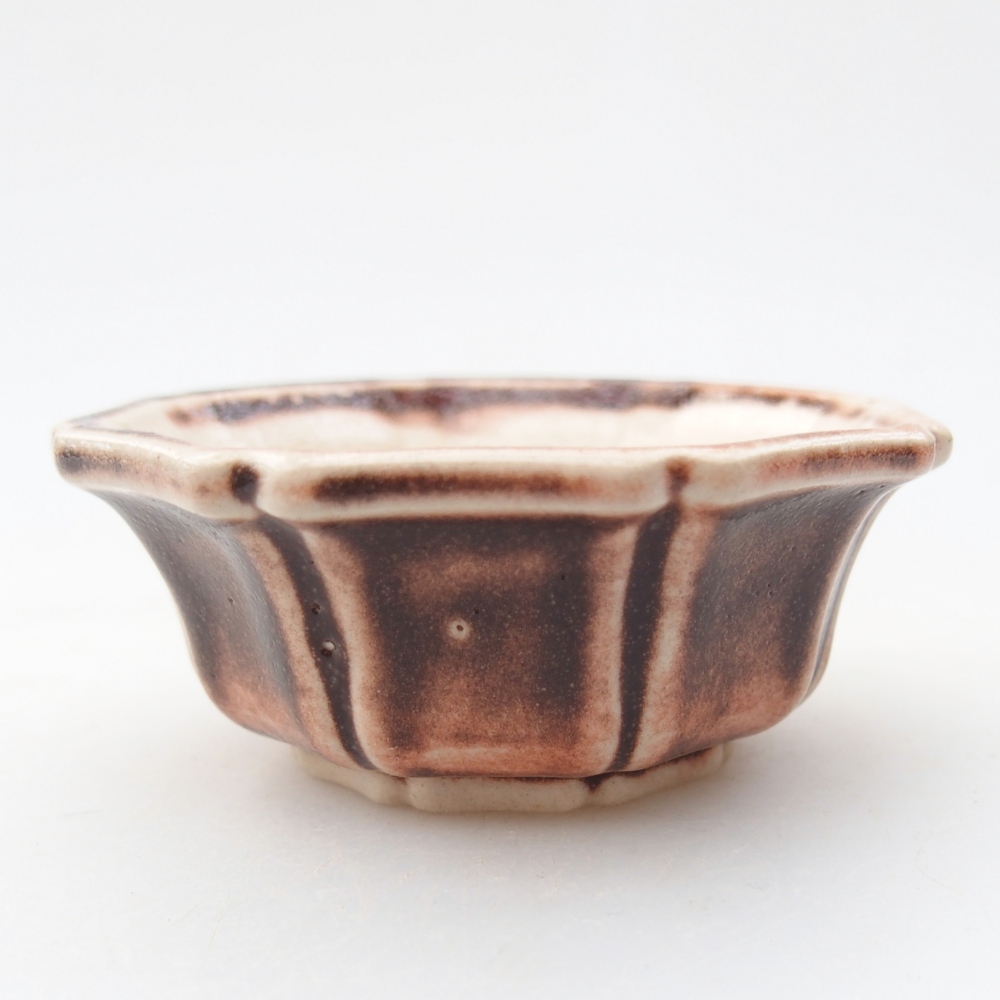 Mini bonsai bowl 6 x 6 x 3 cm, pink