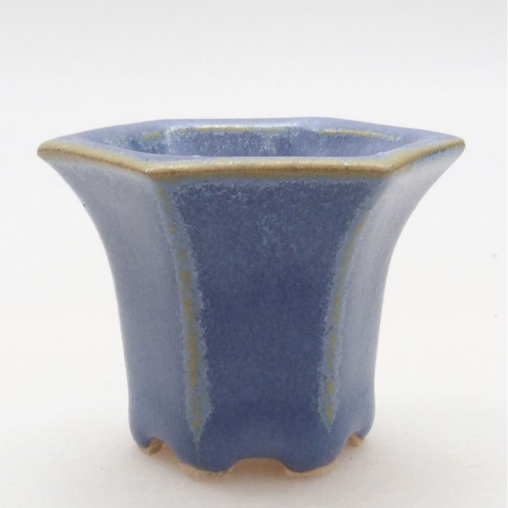 Mini bonsai bowl 4 x 3,5 x 3 cm, color blue