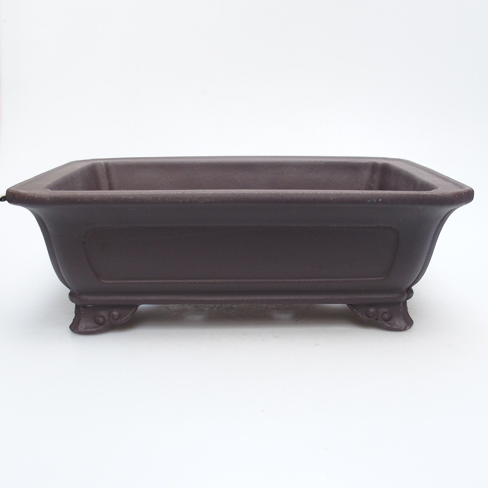 Bowl 26 x 19 x 9 cm brown