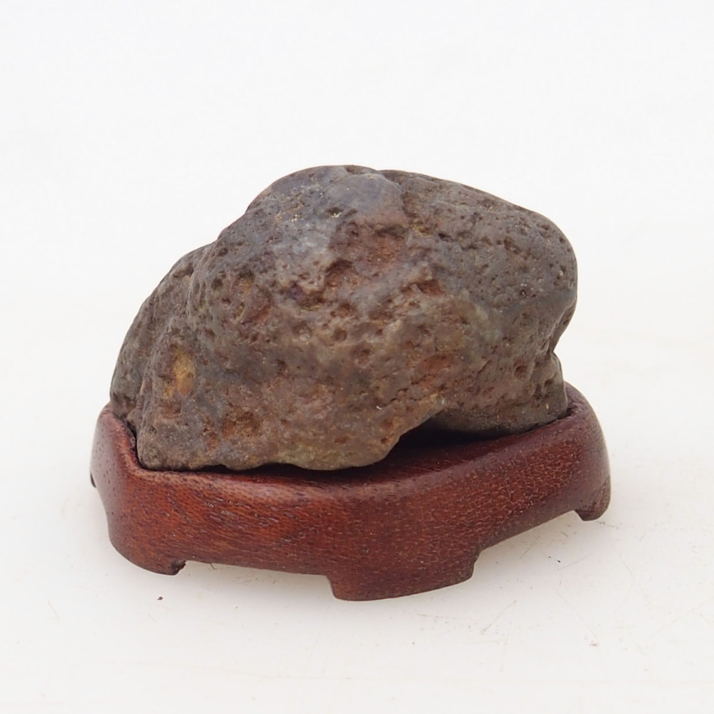 Suiseki - Stone with DAI (wooden pad)