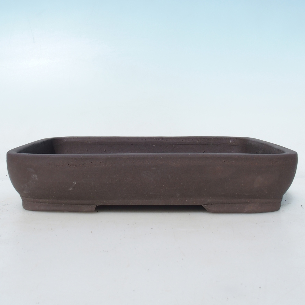 Bonsai bowl 25,5 x 17,5 x 5 cm birch brown