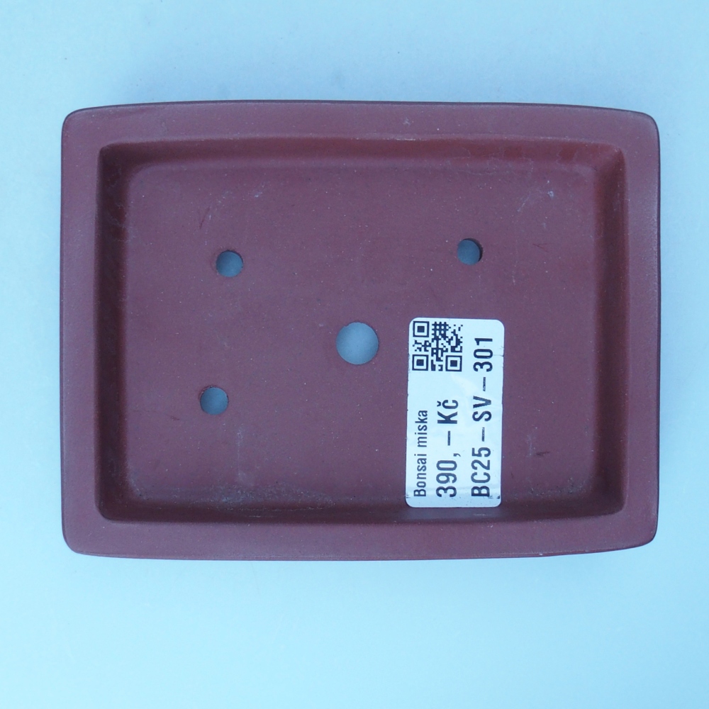 Bowl 12 x 9 x 2 cm brown