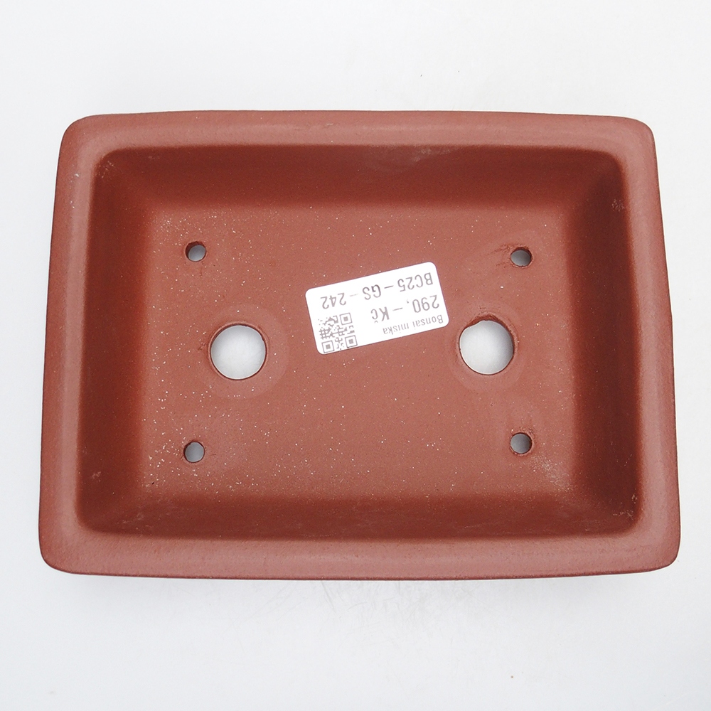 Bowl 17 x 13 x 4,5 cm brick colour