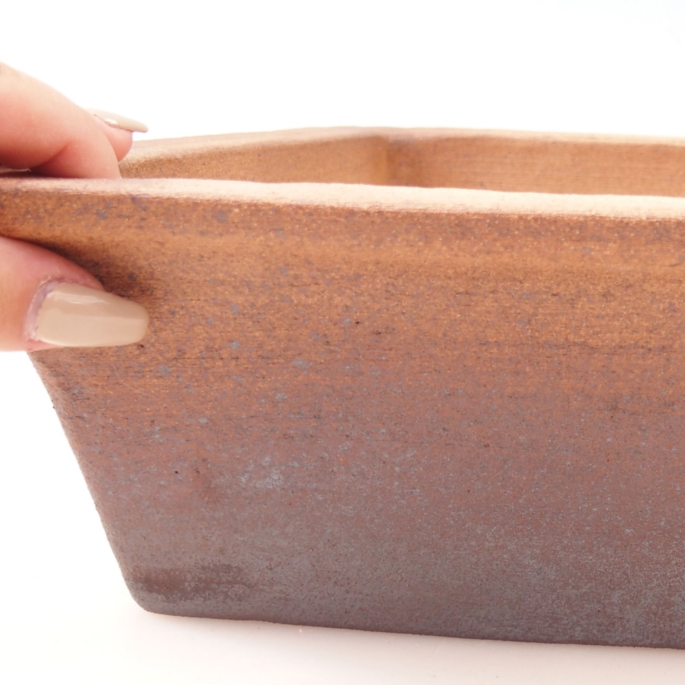 Bonsai bowl 35 x 29 x 9 cm , colour brown