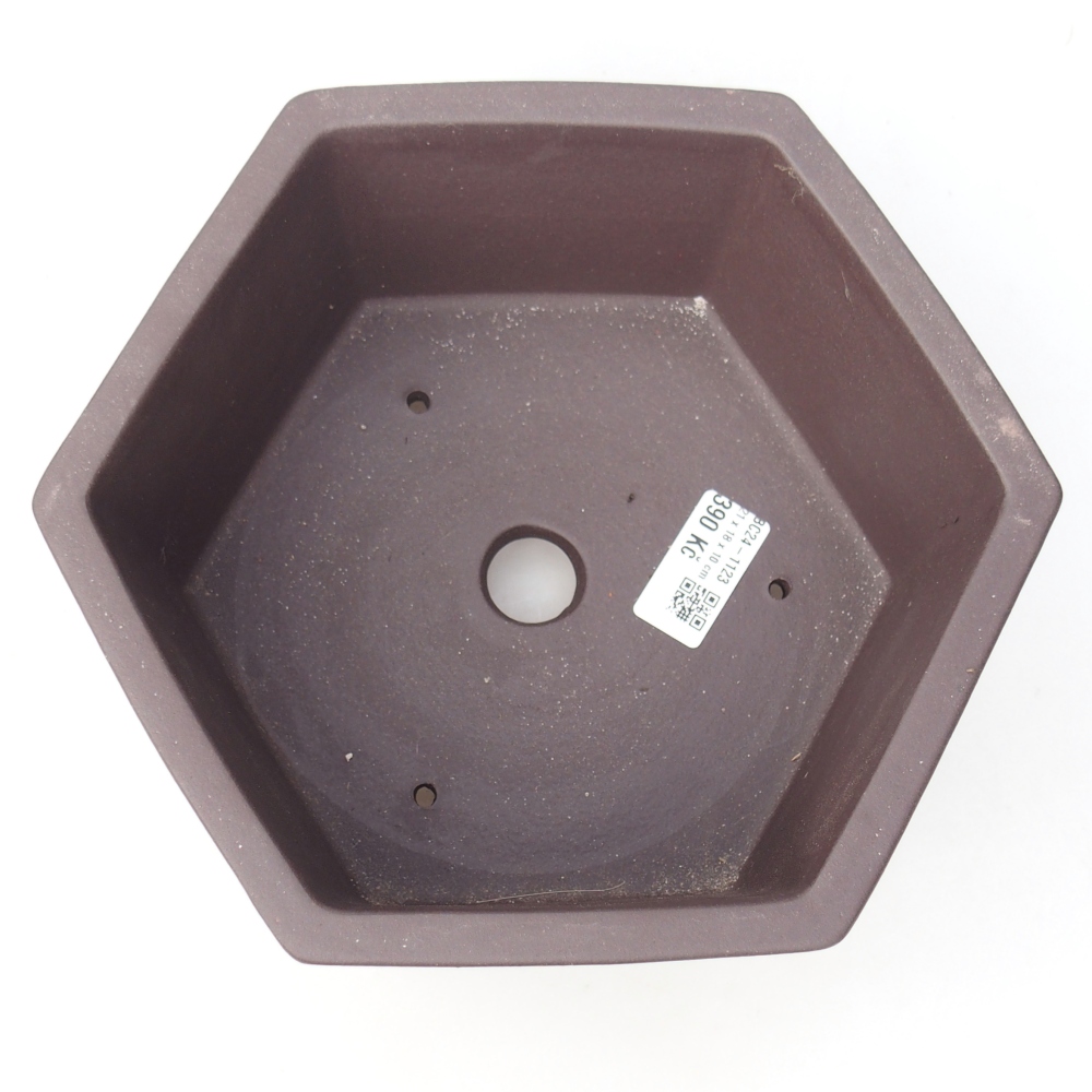 Bowl 21 x 18,5 x 10 cm brown