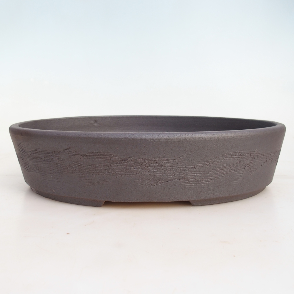 Bonsai bowl 38 x 31 x 8,5 cm , colour brown