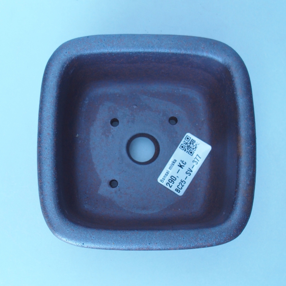 Bowl 12,5 x 12,5 x 7 cm brown