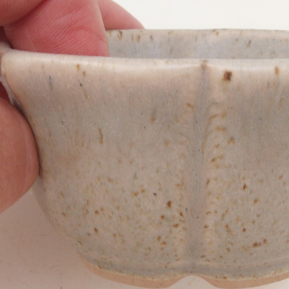 Bonsai bowl H95 - 7.5 x 7.5 x 4 cm - beige