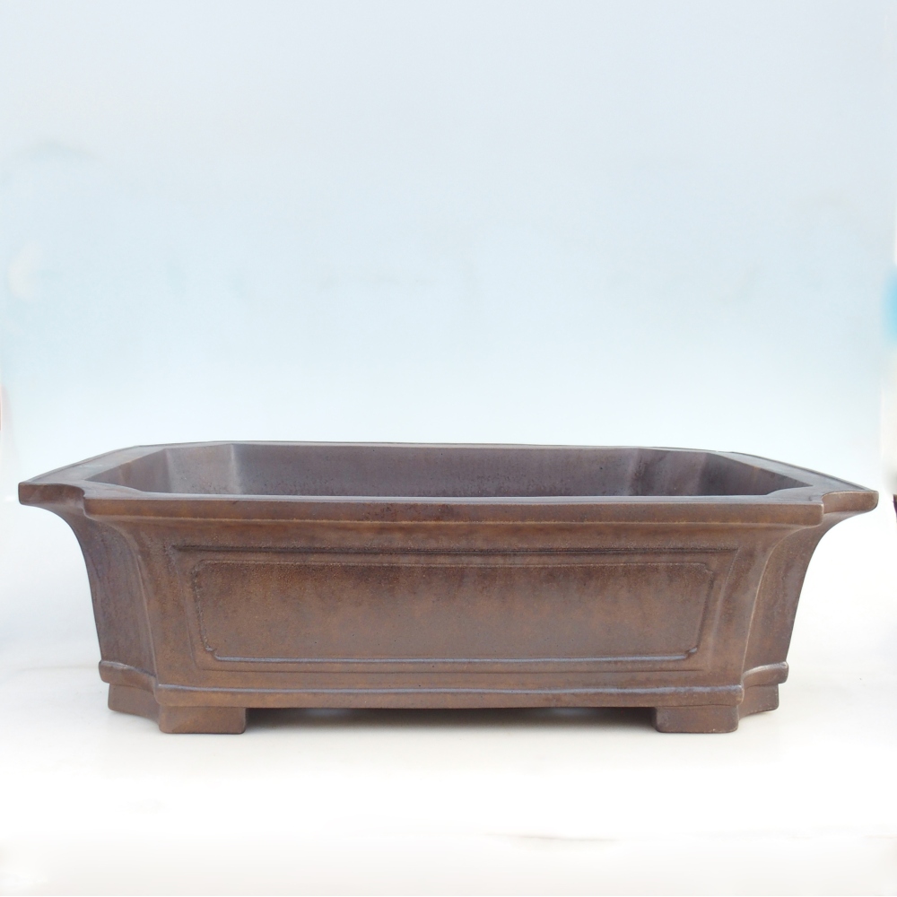 Bowl 60,5 x 48 x 17 cm brown - PERSONAL COLLECTION OR PALLET TRANSPORT ONLY