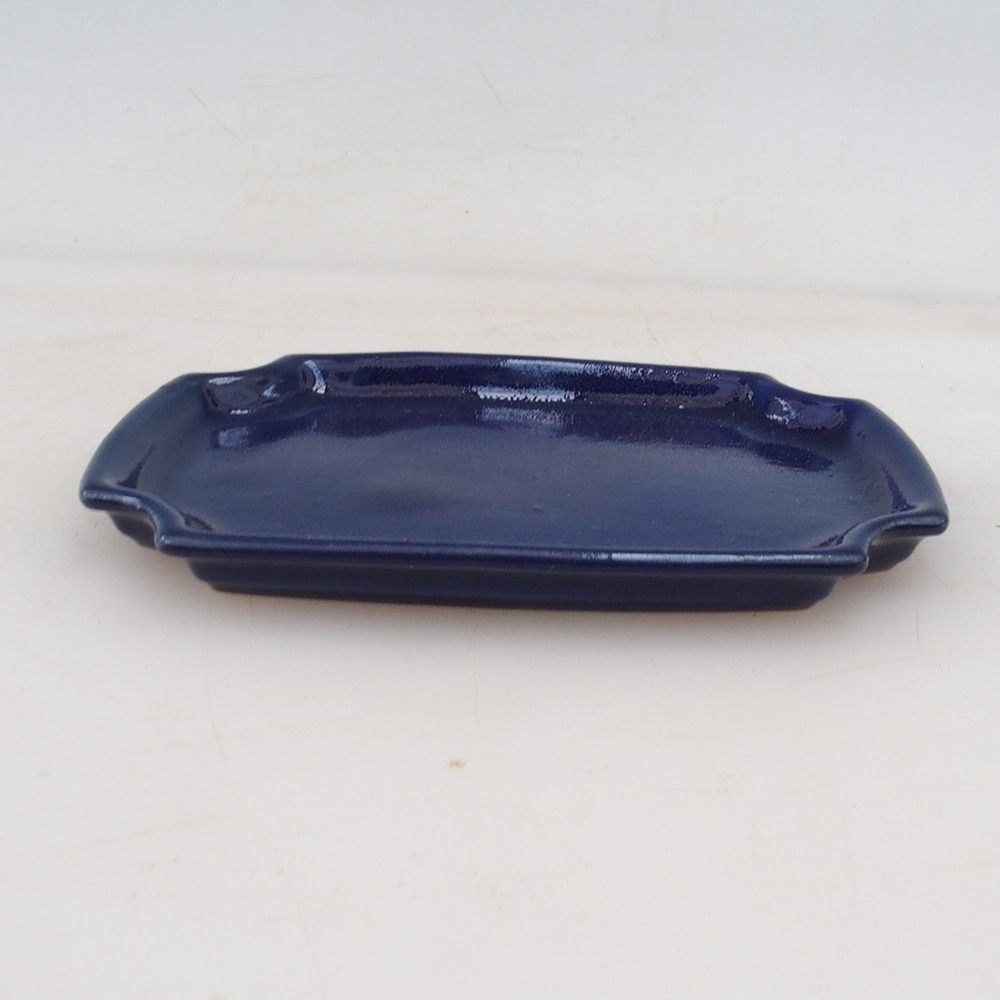 Ceramic bowl H01 - 11.5 x 8 x 0.5 cm - blue