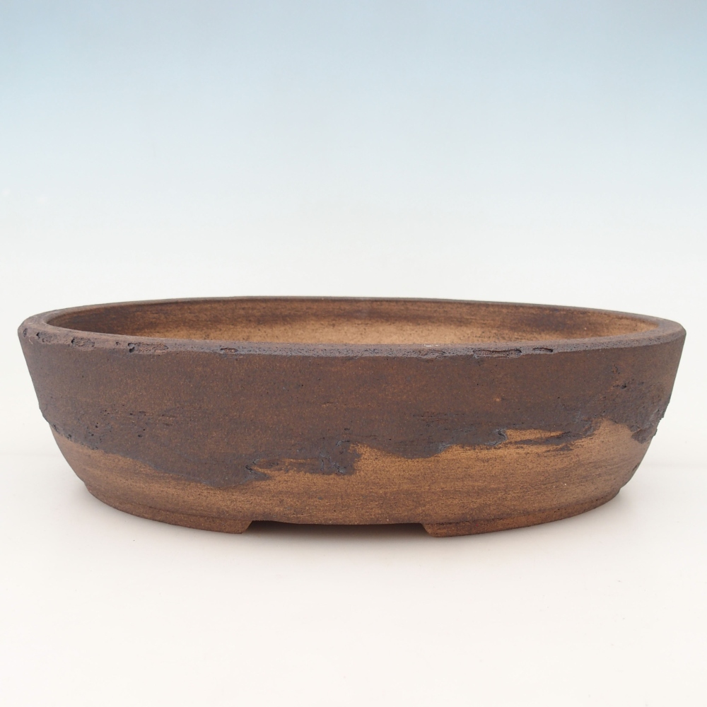 Bonsai bowl 33 x 25,5 x 8,5 cm , colour brown