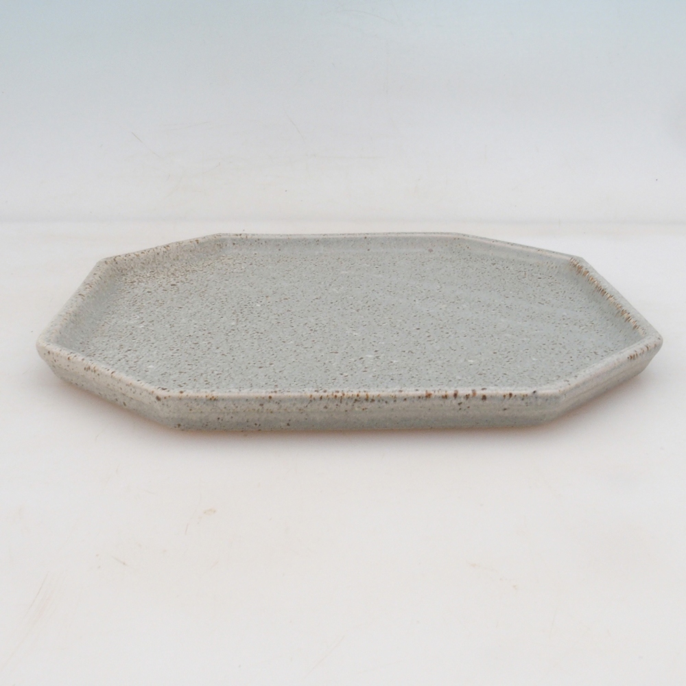 Ceramic bowl H14 - 18 x 18 x 1 cm - beige