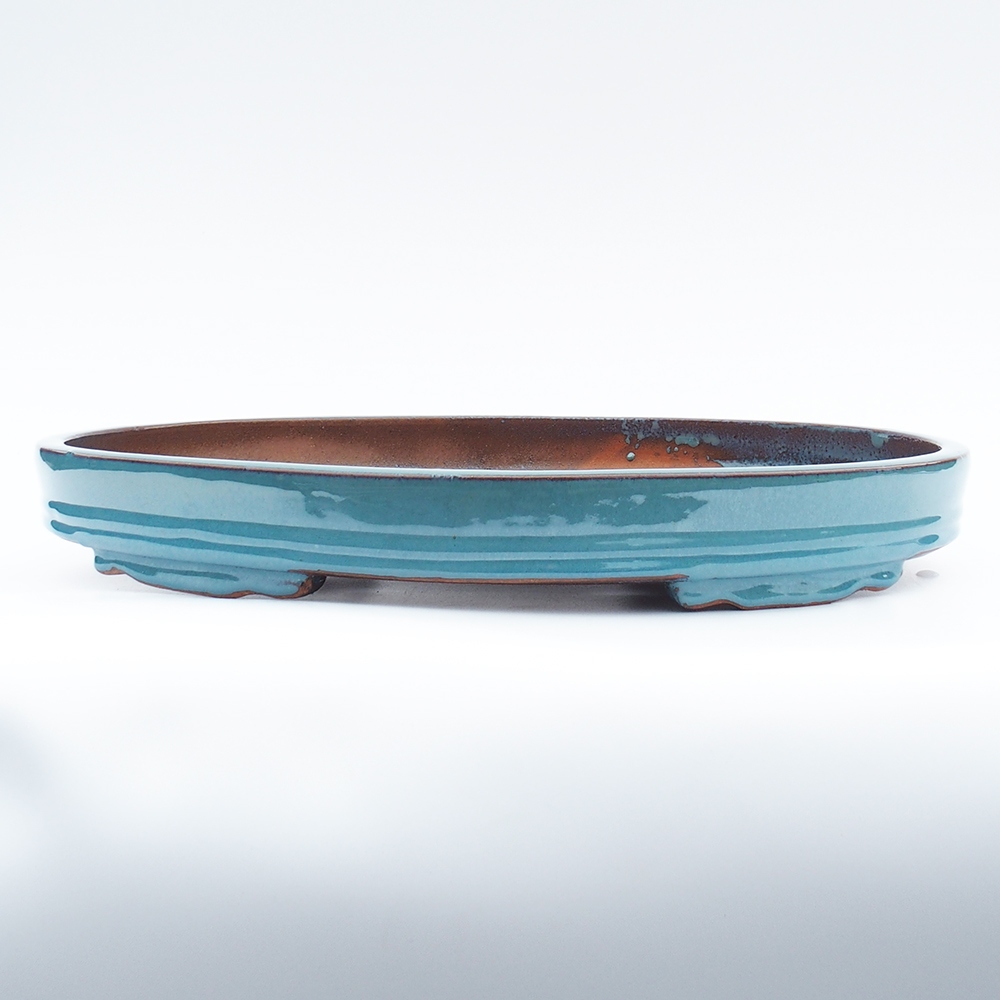 Bowl 51 x 37 x 6,5 cm blue