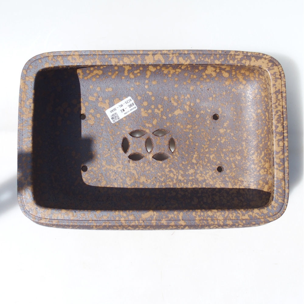 Bowl 32 x 21 x 12 cm brown