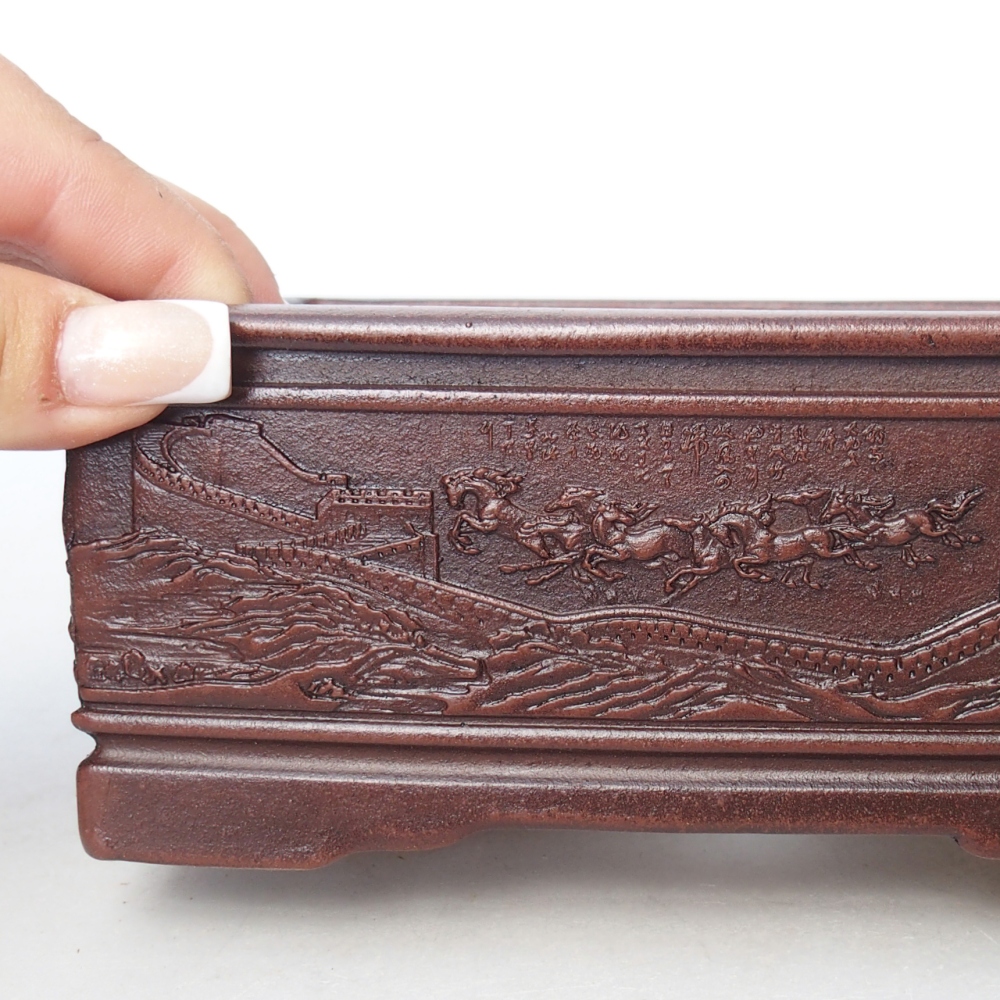 Bowl 15,5 x 11,5 x 6,5 cm brown