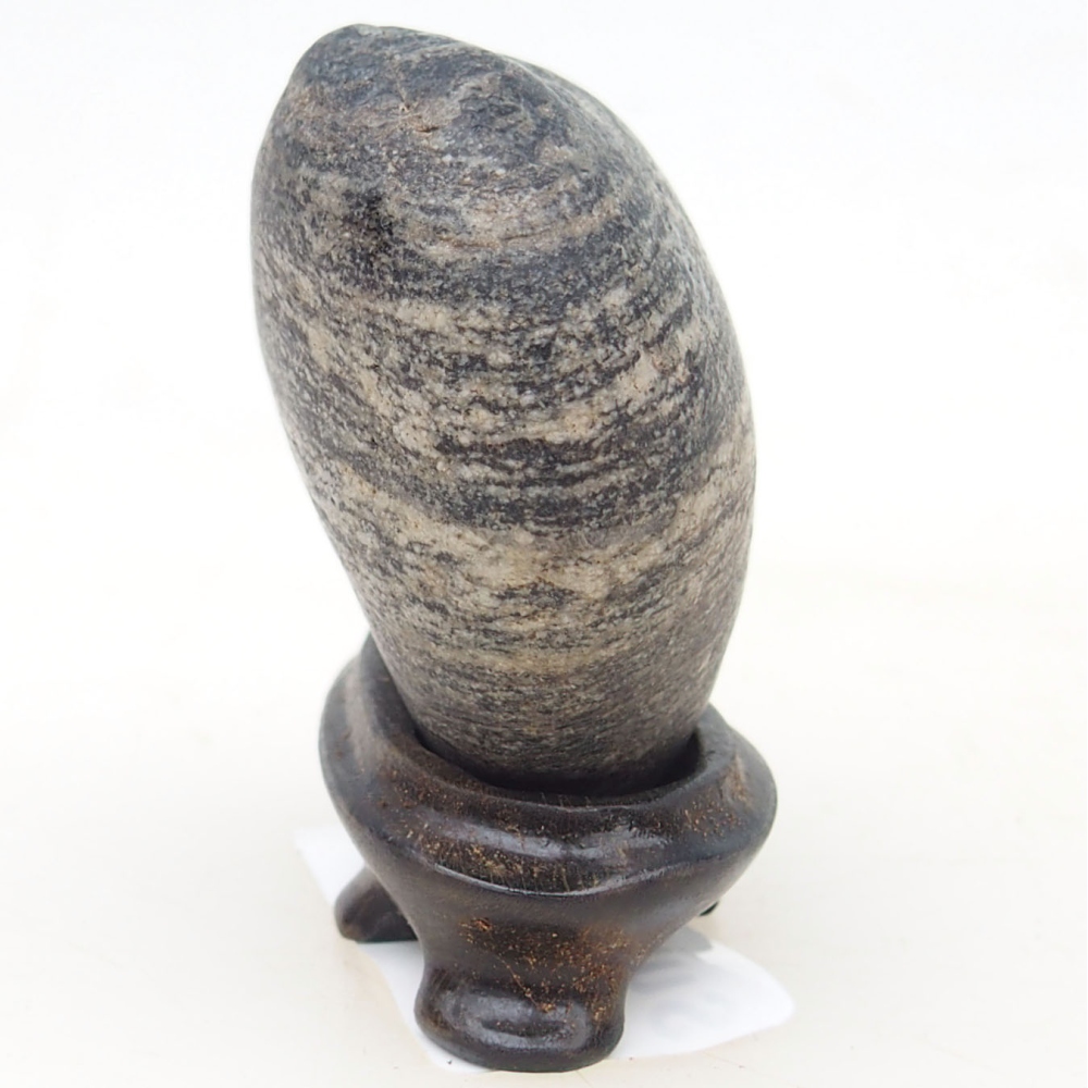 Suiseki - Stone with DAI (wooden pad)