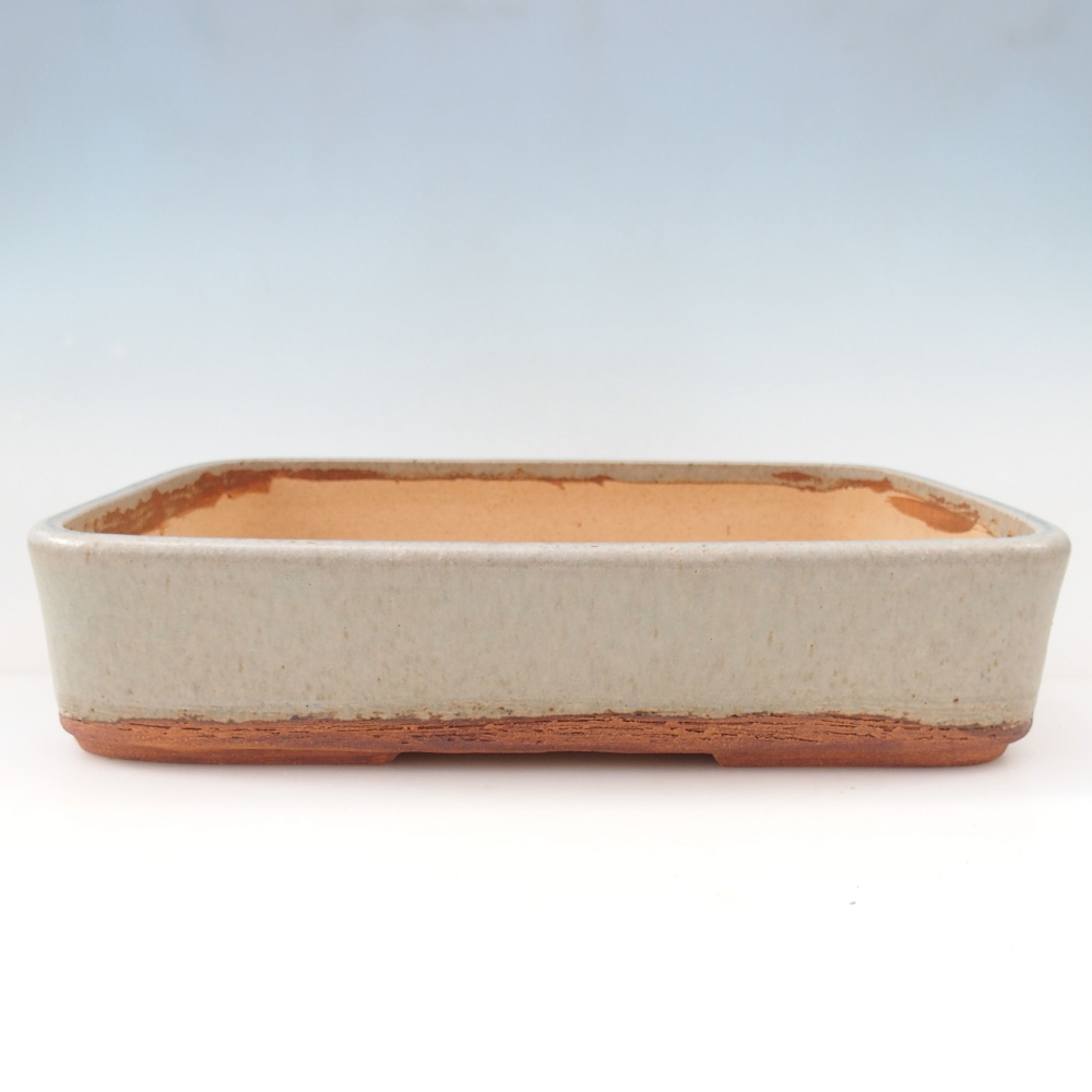 Bonsai bowl 38,5 x 30 x 8,5 cm , colour beige