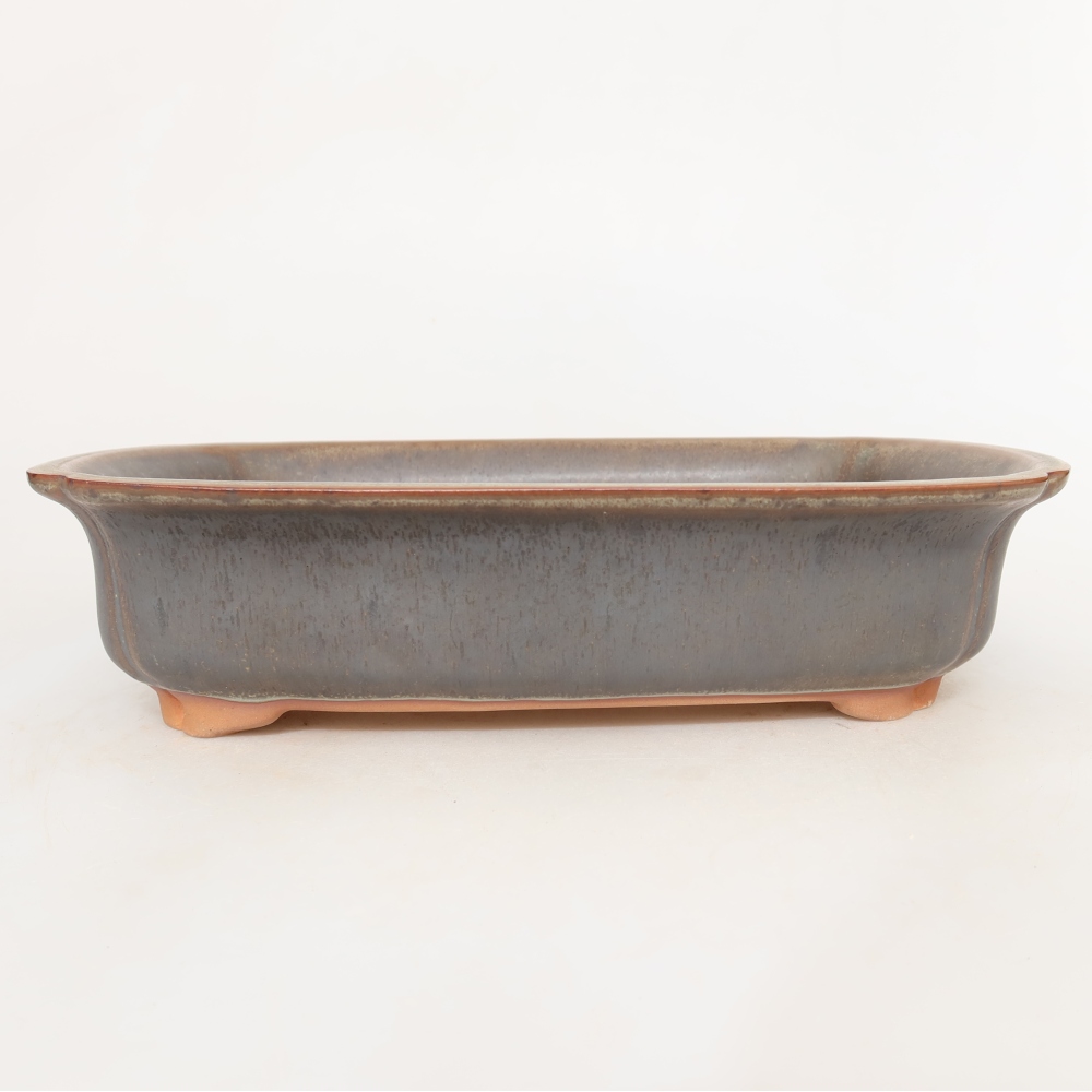 Ceramic Bowl, 24 x 17 x 6 cm, brown