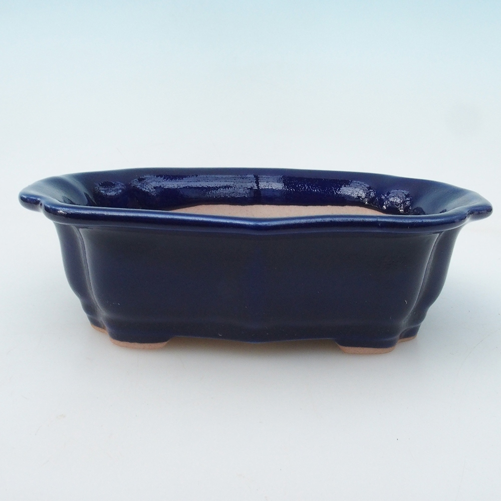 Bonsai bowl H51 - 18 x 14 x 5 cm. - green