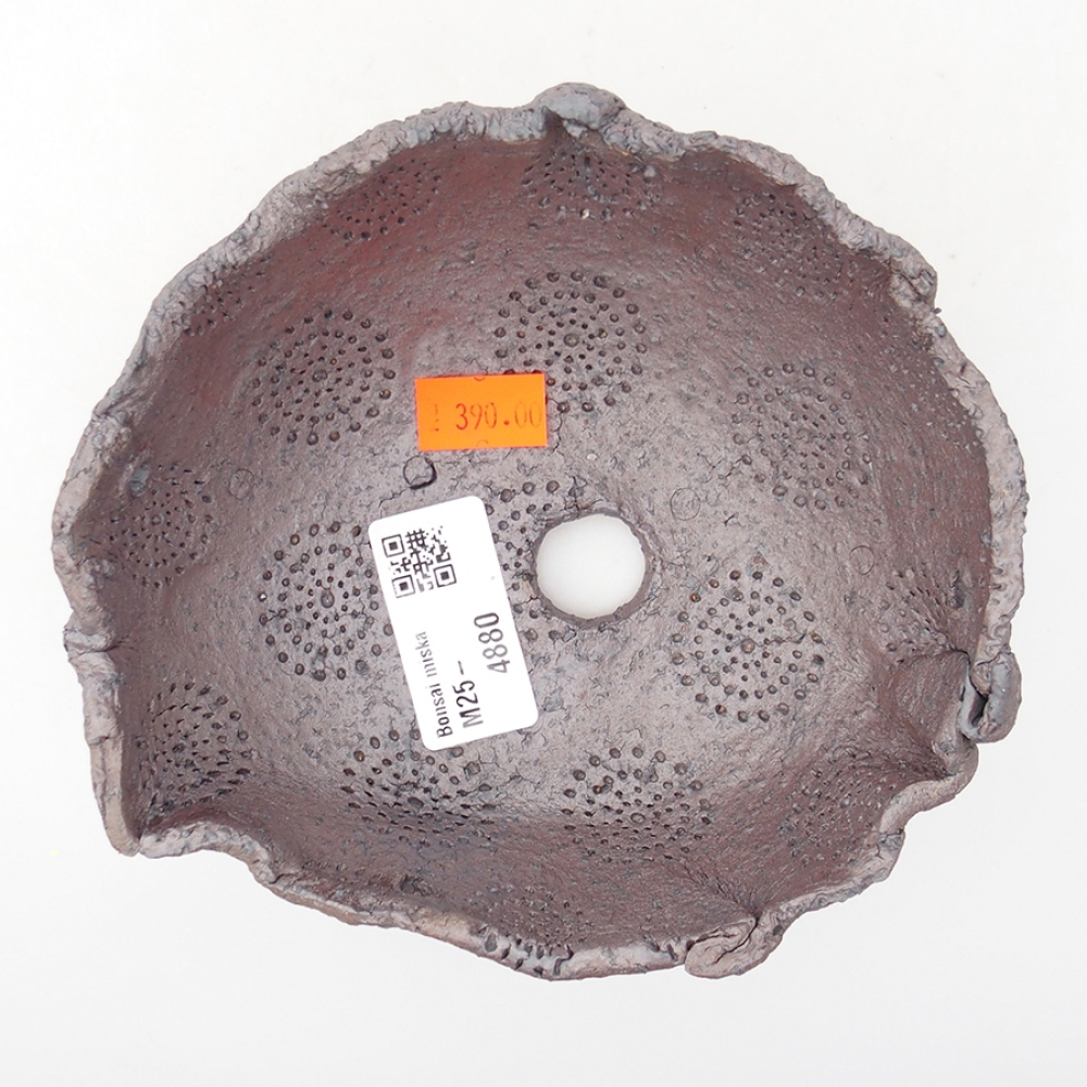 Ceramic Shell 14 x 12 x 6,5 cm, color: metal
