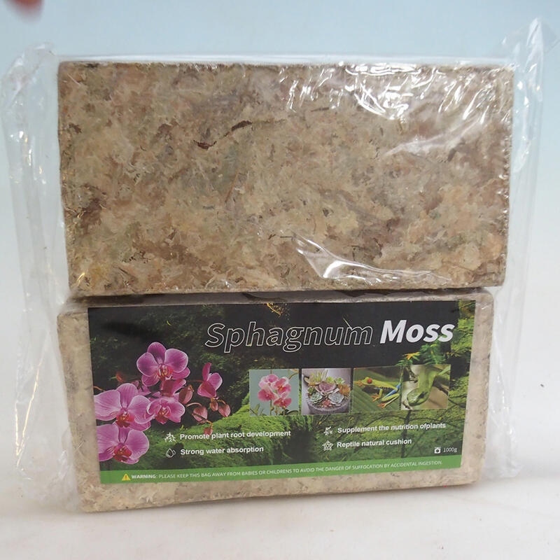 Sphagnum - peat moss 1 kg