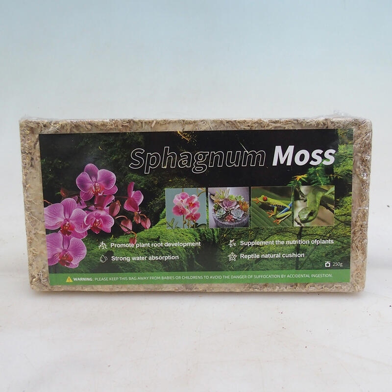 Sphagnum - peat moss 250 gr